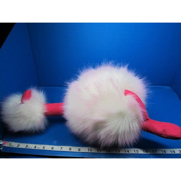 Jellycat Raspberry Ripple Pom Pom Plush Bird Pink Stuffed Animal 20" - Picture 6 of 6